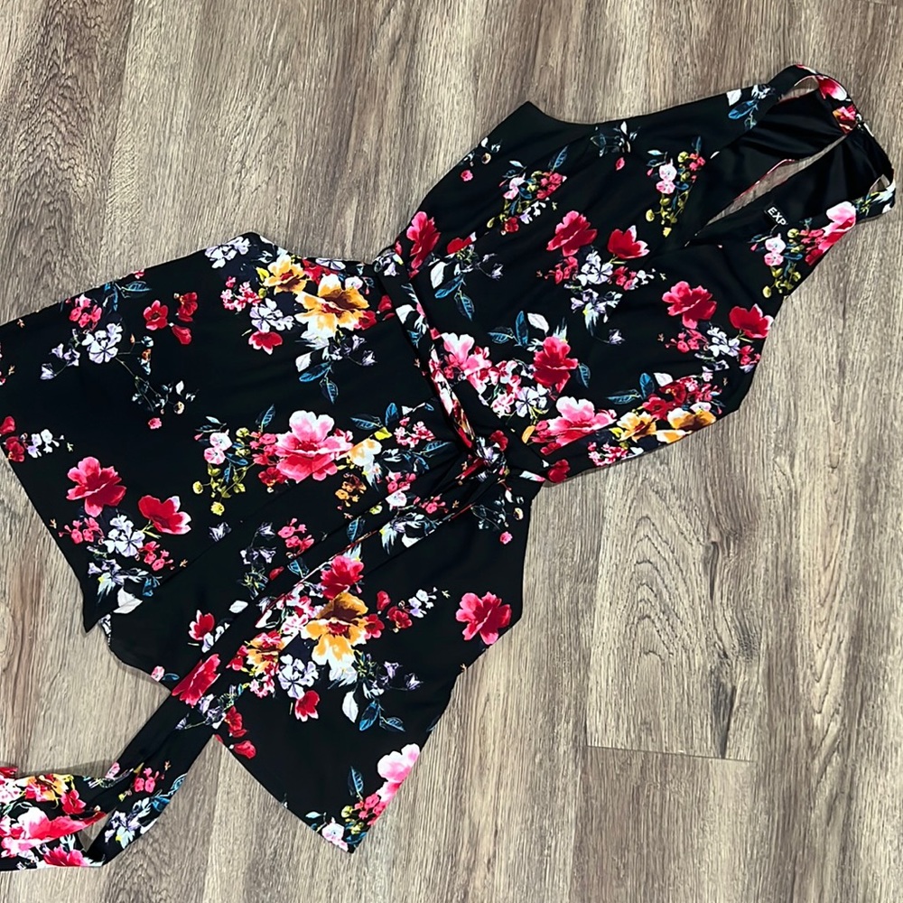 Women’s Express Floral Romper